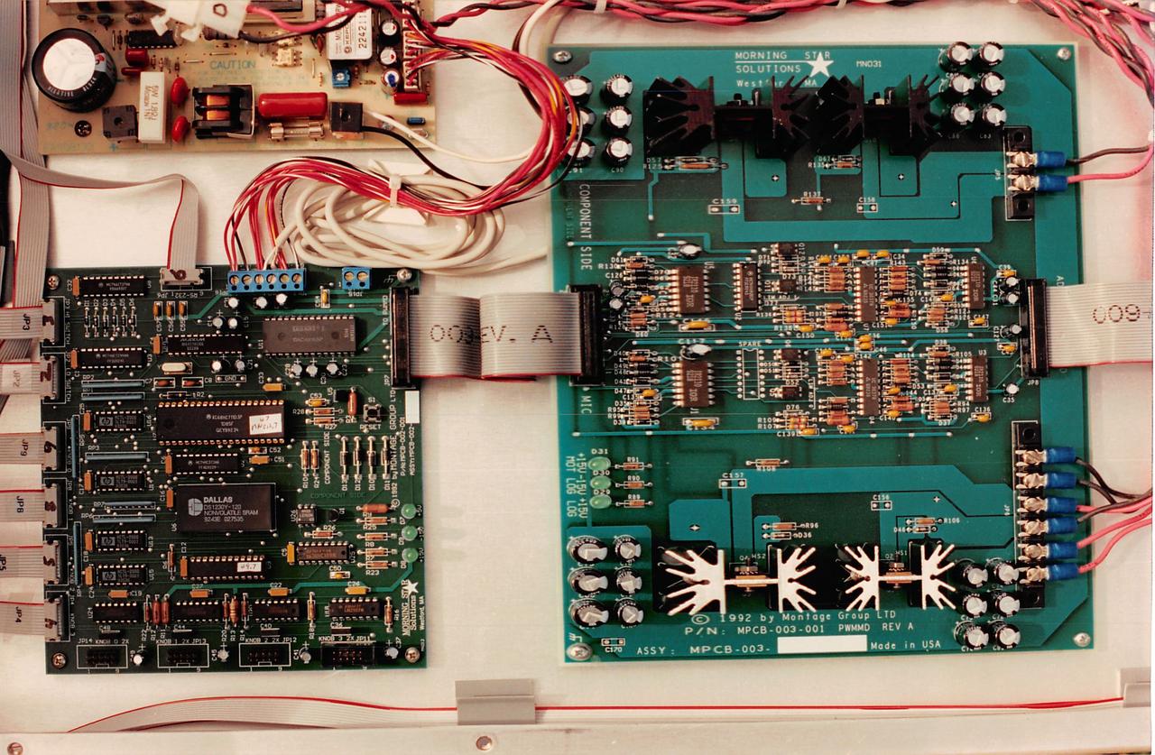 Controller board and a motor driver